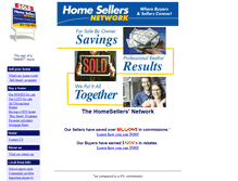 Tablet Screenshot of homesellersnetwork.com